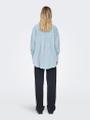 ONLZAZIMA L/S LOOSE SHIRT WVN NOOS XL Locker geschnitten - Chambray Blue