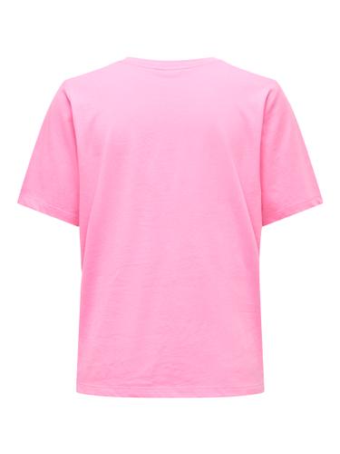 ONLONLY S/S TEE JRS NOOS XS Normal geschnitten - Sachet Pink