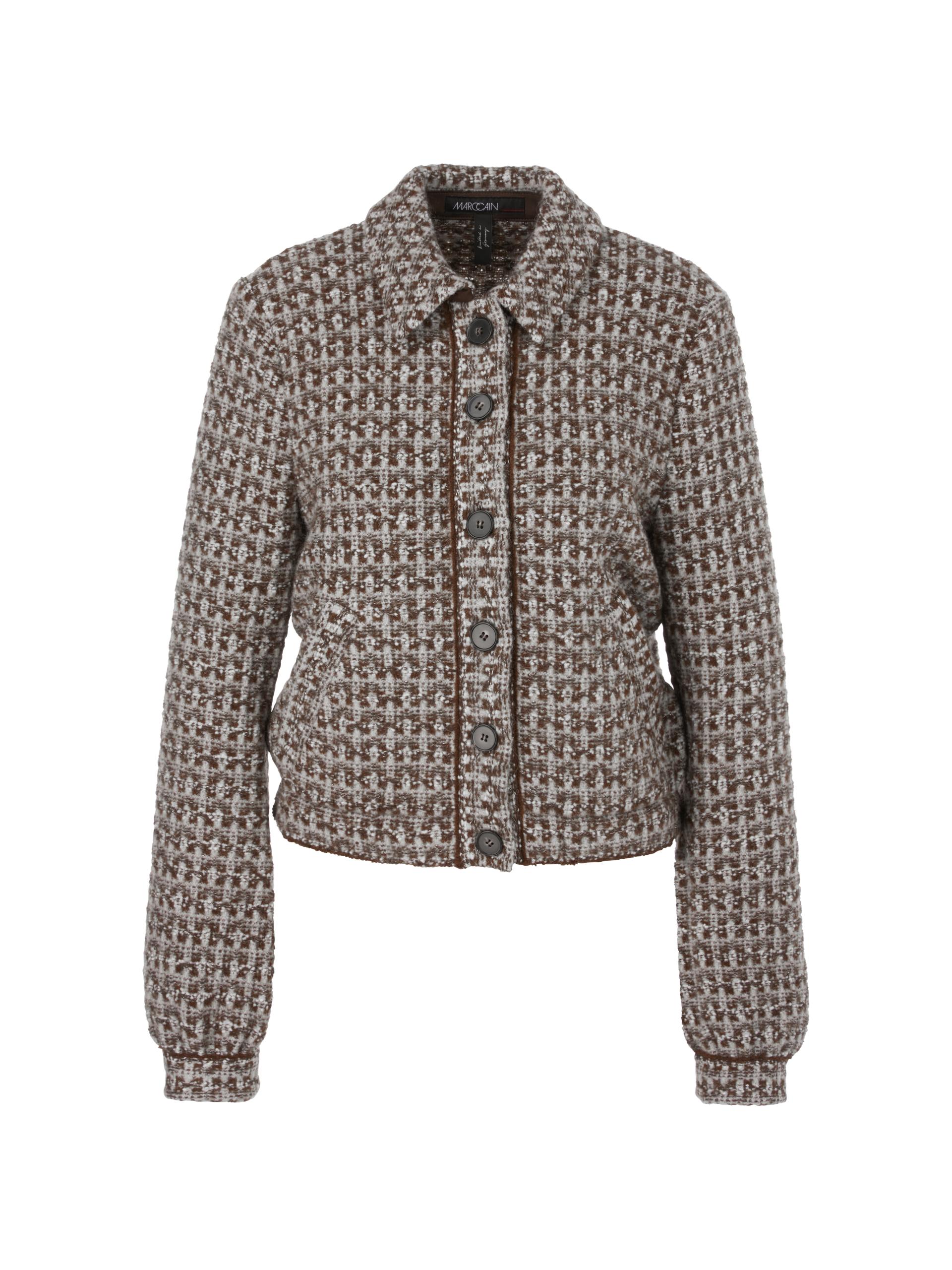 Cardigan Knitted in Germany 38 - Raffia Melange