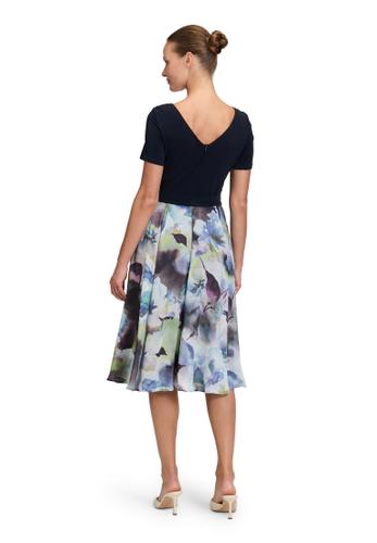 Cocktailkleid 42 Ausgestellt - Dark Blue/purple