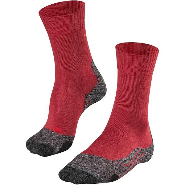 FALKE TK2 Explore Damen Trekking 37-38 - Ruby