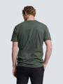T-Shirt Crewneck Slub Grün M