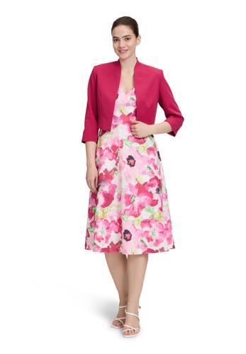 Blazer-Jacke 40 Gerade - Dark Raspberry