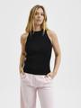 SLFSOLINA SL KNIT TOP NOOS S - Black