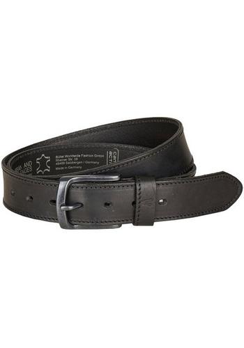 Gürtel aus hochwertigem Leder Schwarz 4XL