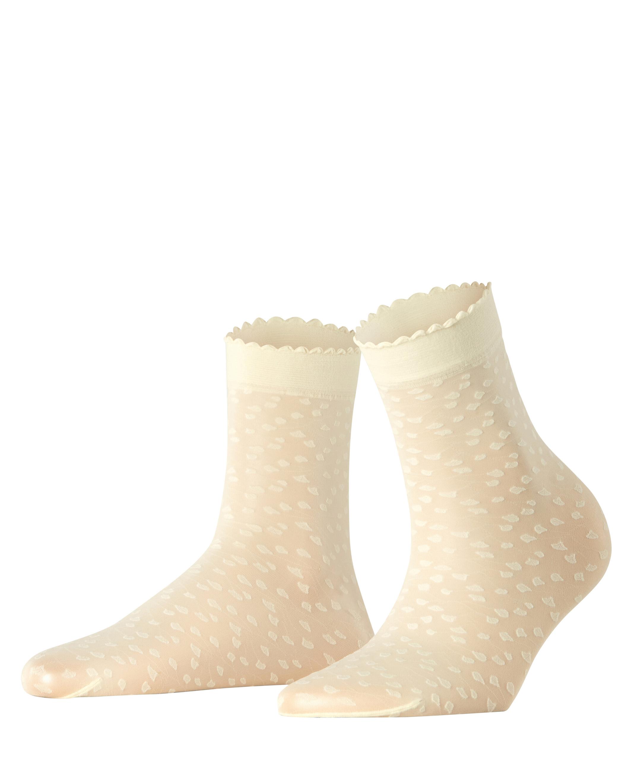 FALKE Microbloom 20 DEN Damen 35-38 - Off-white