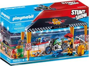 Playmobil® Konstruktions-Spielset »Werkstattzelt (70552), Stuntshow«