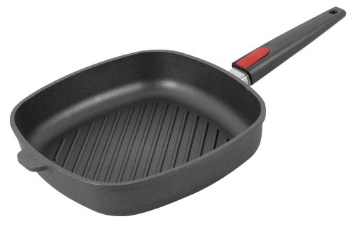 Gusspfanne Titanium Nowo Induction 28x28x6,5cm viereckig