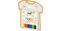 Kreul Mucki "Stoff-Sternchen" Stoffmalstift 5er-Set