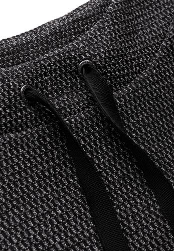 Bouclé-Kleid M - Black