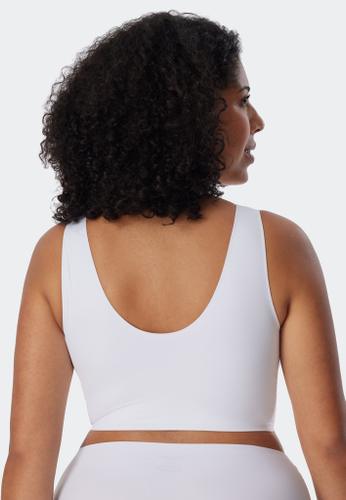 Bustier mit Pads Weiß 36