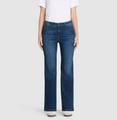 MAC JEANS - LAURA, Authentic Stretch Denim 38/30 Flared Fit - Blau