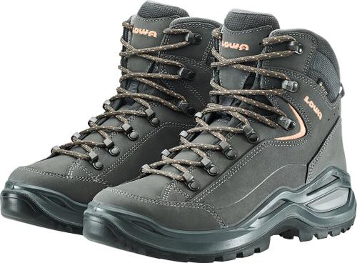 LOWA Damen Multifunktionsstiefel RENEGADE EVO GTX MID WS 39 ½ in Grau