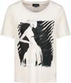 T-Shirt mit Frauenzeichnung 40 - Seashell
