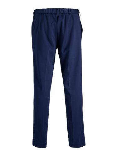 JJEJAXON JERSEY TROUSER NOOS JNR 152 Slim Fit - Medieval Blue