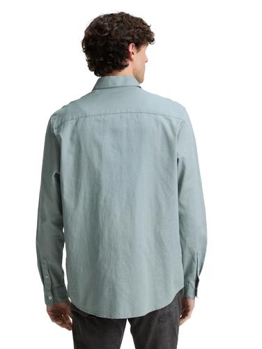 Regular Fit Chambray Hemd XL Regular Fit - Grey Mint