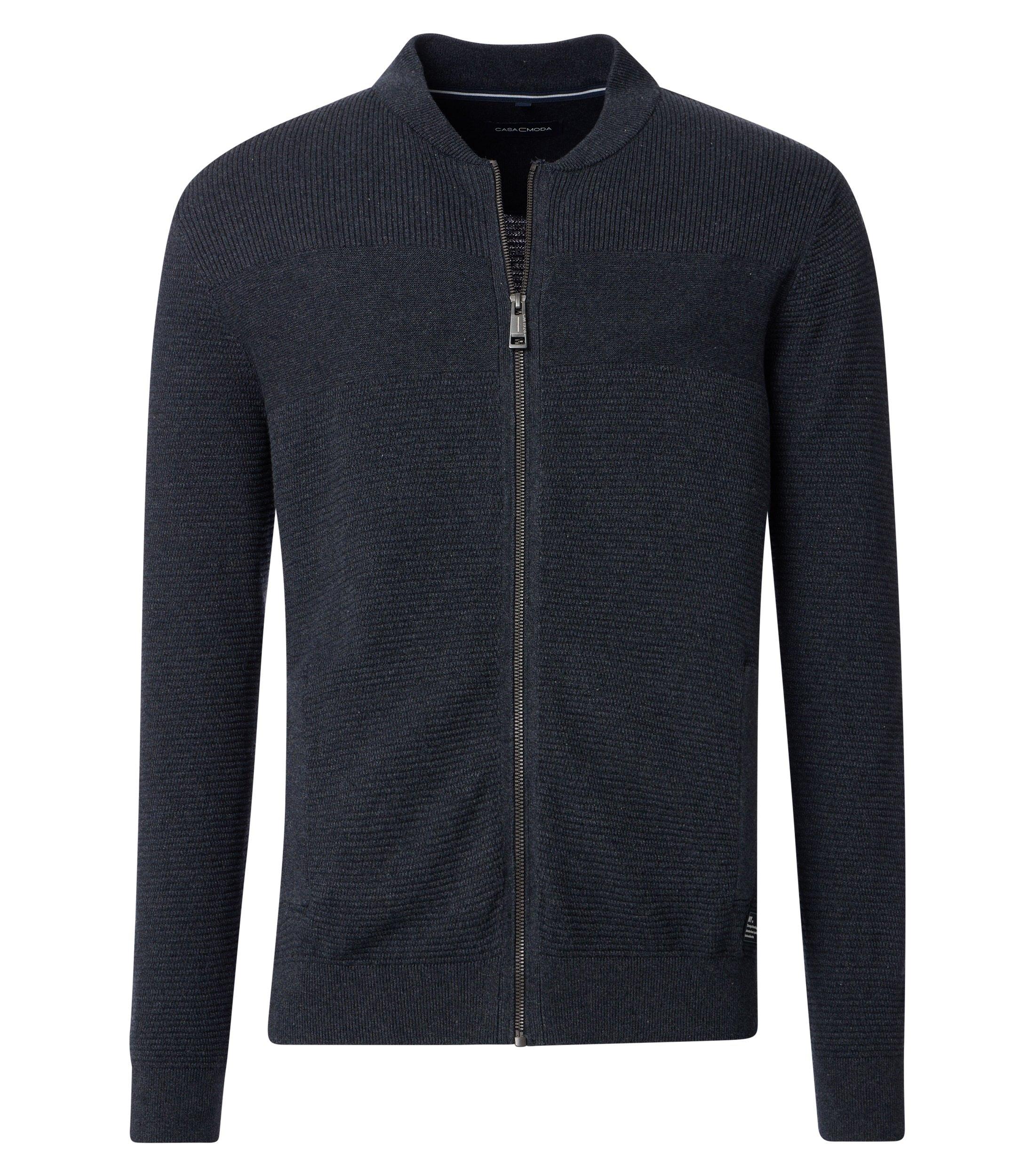 Strickjacke L - Aqua Bis Petrol
