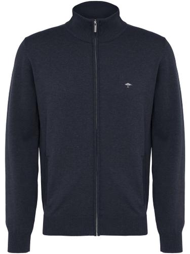 Cardigan-Zip Blau L