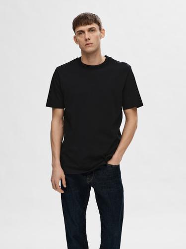 SLHCOLMAN SS O-NECK TEE NOOS Schwarz XXL