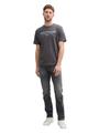 T-Shirt aus Baumwolle mit Logo-Print XXL Regular Fit - Tarmac Grey