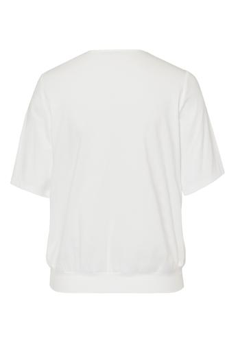 Blusenshirt NOS im Materialmix 42 - Ecru