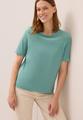 T-Shirt mit Wording Artwork M - Jewel Green