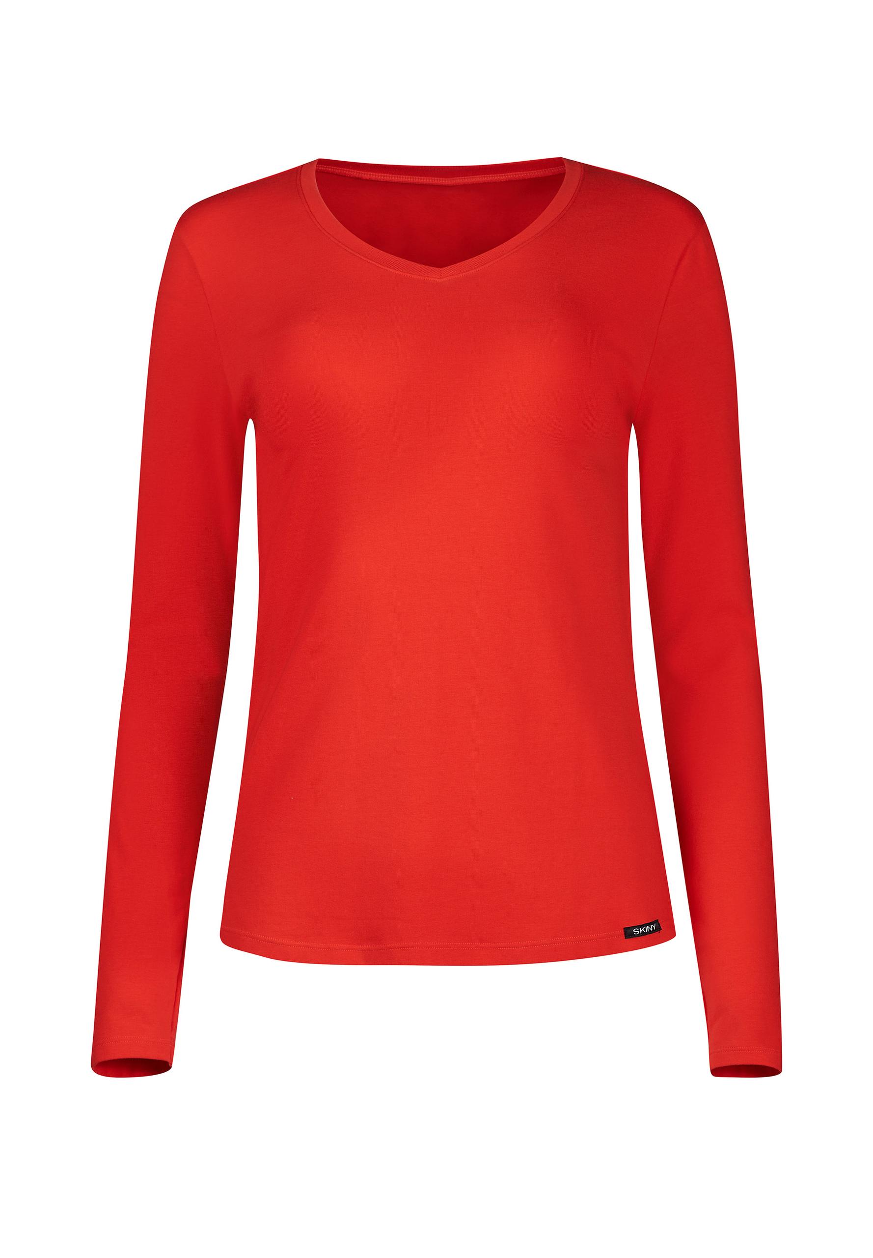 SKINY Damen Shirt lang Arm SKINY Swimwear (Swimen) 40 - Cheeky Red