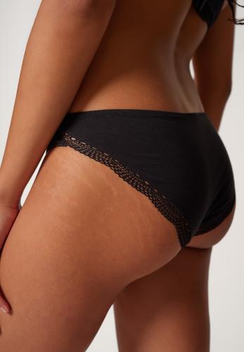 Skiny Damen Rio Slip 2er Pack Classicotton 36 - Black