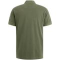 pique garment dye Grün XXL