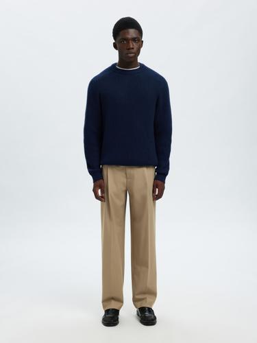 SLH220-LOOSE FINN FLEX PANTS NOOS XXL Locker geschnitten - Greige