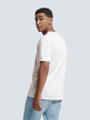 T-Shirt Crewneck Slub Weiß XXL