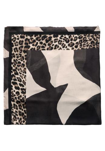 Gemustertes Tuch One size - Black