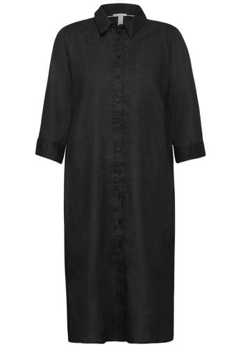 Hemdblusen Leinen Kleid 34 - Black