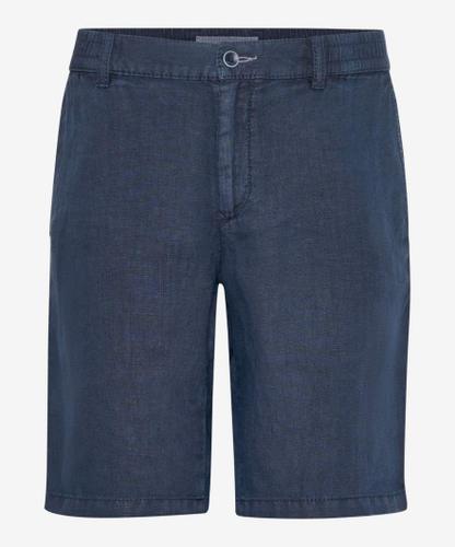 Style Balu 25 Bermudahose, Herrenhose, Schräge Stecktaschen, Leistengesäßtaschen, Gummibund, Verdeckter Reißverschluss, Modern Fit, Normale Leibhöhe, Gerader Schnitt - Manhattan