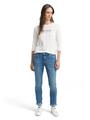 TTTAPERED Jeans 34/32 Tapered Fit - Used Mid Stone Blue Denim