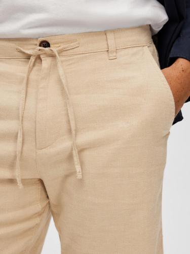SLHREGULAR-BRODY LINEN SHORTS NOOS Braun S