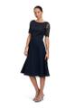 Cocktailkleid Blau 38