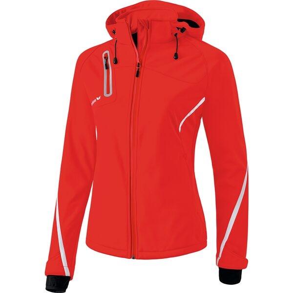 Erima Kinder Jacke Softshelljacke Function Rot/Weiß 40