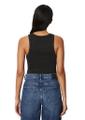 Ripp-Tanktop slim S Straight - Black