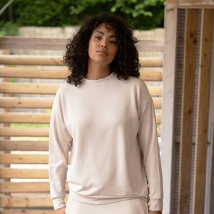 Sweat Shirt Beige L