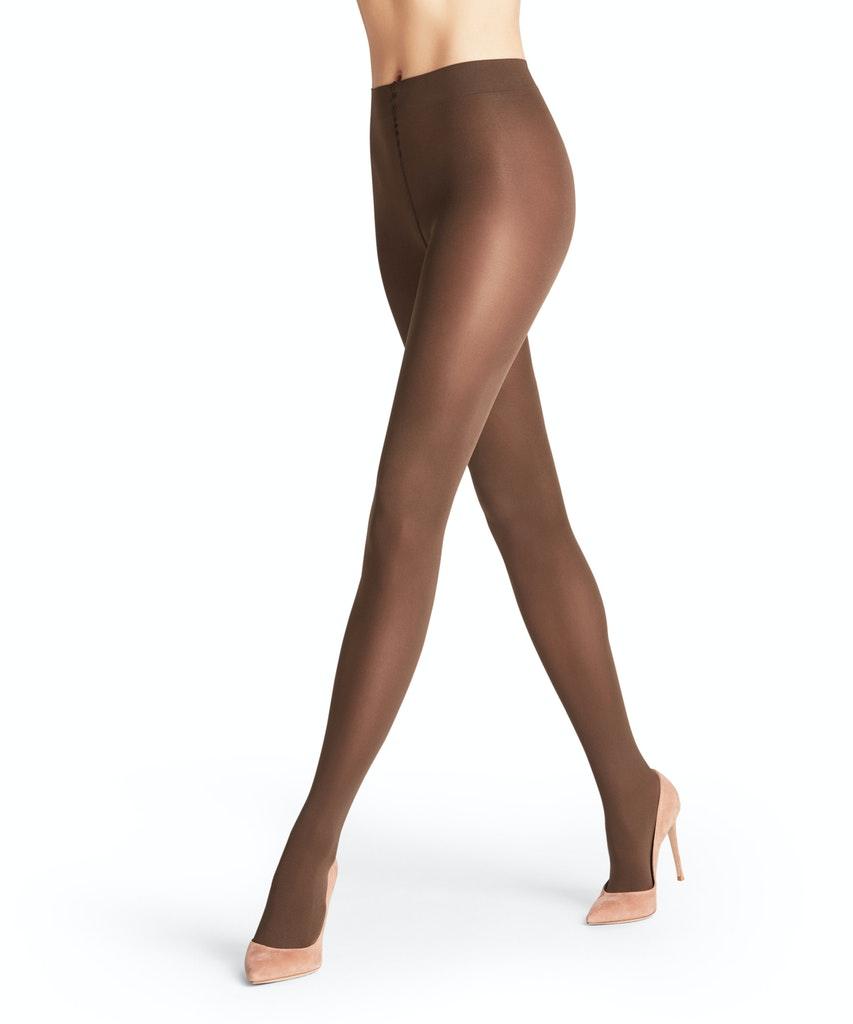 FALKE Seidenglatt 40 DEN Damen Braun M