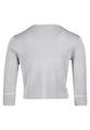 Strickbolero M Figurumspielend - Grau/silber