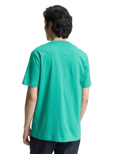 T-Shirt mit Logo-Print XL Regular Fit - Peacock Green