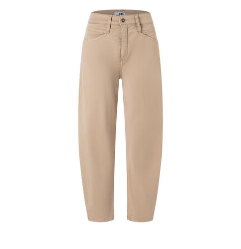 MAC JEANS - BORA, Authentic stretch gabardine 36/OL Relaxed Fit - Braun