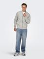 ONSLUCAS FAKE SUEDE BOMBER OTW NOOS L - Vapor Blue