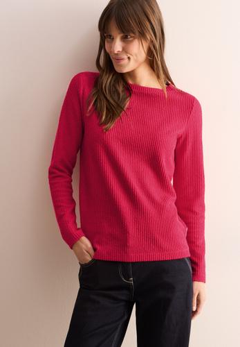 Strukturshirt L - Granita Red