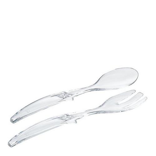 Salatbesteck Vienna 30cm transparent
