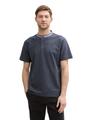Poloshirt mit Stehkragen XL Regular Fit - Blueish Grey