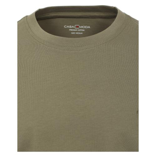 T-Shirt uni 004200 XXL Basic Circular Knit - Grün