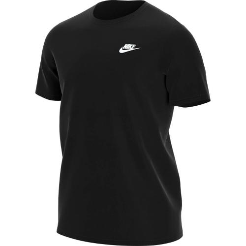 NIKE Herren T-Shirt M NSW CLUB TEE S in Schwarz